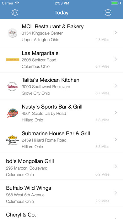 Emulate iPhone app KidsEatFree: Restaurant Finder using MyAndroid Emulate iPhone app KidsEatFree: Restaurant Finder using MyAndroid