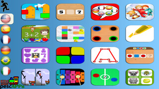 Emulate iPhone app Kids Education Game 2 Free using MyAndroid