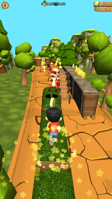 Emulate iPhone app Kids Endless Run 3D using MyAndroid