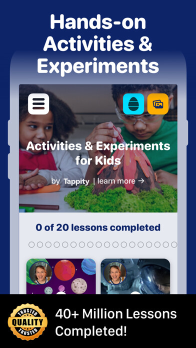 Emulate iPhone app Kids Experiments & Activities using MyAndroid Emulate iPhone app Kids Experiments & Activities using MyAndroid