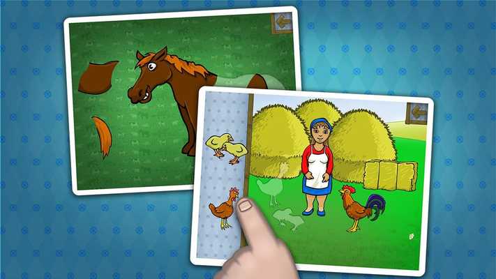 Emulate Android APK Kids farm animals puzzle Emulate Android APK Kids farm animals puzzle