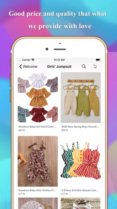 Emulate iPhone app Kids Fashion Stores Online using MyAndroid Emulate iPhone app Kids Fashion Stores Online using MyAndroid