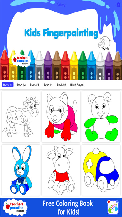 Emulate iPhone app Kids Finger Painting Art Game: Coloring for Kids using MyAndroid Emulate iPhone app Kids Finger Painting Art Game: Coloring for Kids using MyAndroid