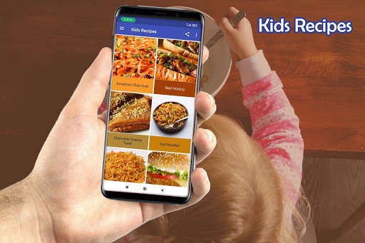 Run android online APK Kids Food Recipes from MyAndroid or emulate Kids Food Recipes using MyAndroid