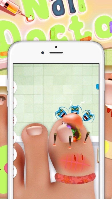 Emulate iPhone app Kids Games : Nail Doctor full game using MyAndroid Emulate iPhone app Kids Games : Nail Doctor full game using MyAndroid