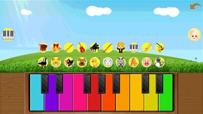 Emulate iPhone app Kids Games: Piano using MyAndroid Emulate iPhone app Kids Games: Piano using MyAndroid