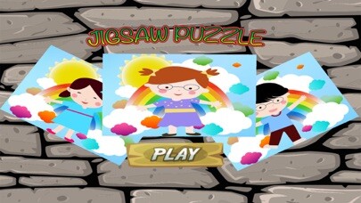 Emulate iPhone app Kids Jigsaw Puzzle Free kids art table 3 year using MyAndroid
