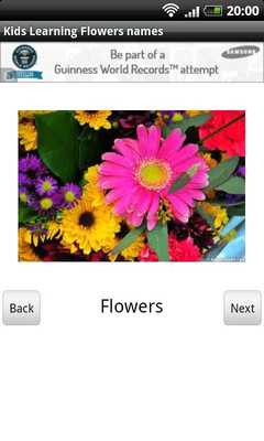 Emulate Android APK Kids Learning Flowers Names Emulate Android APK Kids Learning Flowers Names