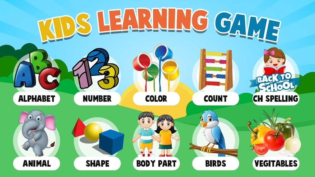 Run android online APK Kids Learning Games - Kids Educational All In One from MyAndroid or emulate Kids Learning Games - Kids Educational All In One using MyAndroid