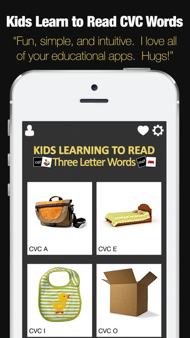Emulate iPhone app Kids Learning to Read - Three Letter CVC Words using MyAndroid Emulate iPhone app Kids Learning to Read - Three Letter CVC Words using MyAndroid