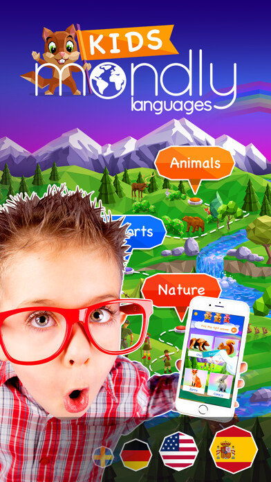 Emulate iPhone app Kids learn languages by Mondly using MyAndroid Emulate iPhone app Kids learn languages by Mondly using MyAndroid