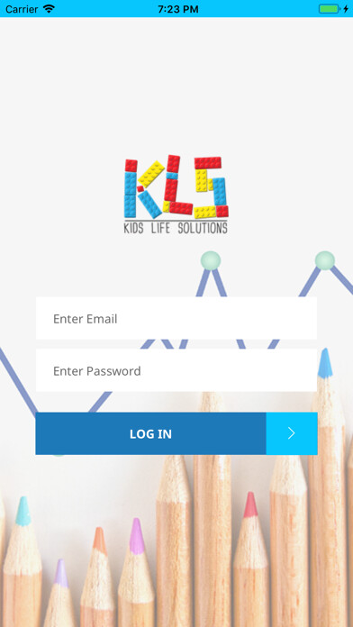 Emulate iPhone app Kids Life Solutions using MyAndroid