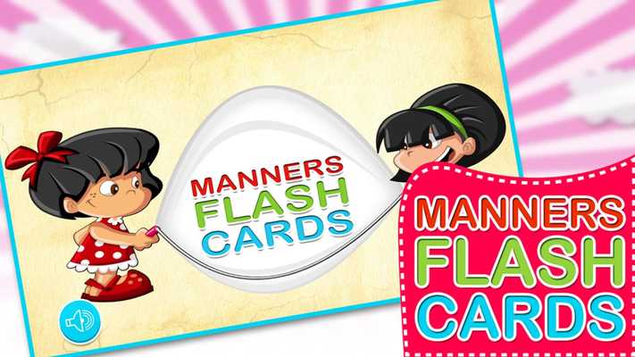 Emulate Android APK Kids Manners Flash Cards Emulate Android APK Kids Manners Flash Cards