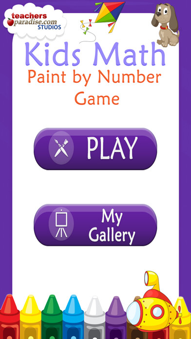 Emulate iPhone app Kids Math Coloring Book - Paint by Numbers using MyAndroid Emulate iPhone app Kids Math Coloring Book - Paint by Numbers using MyAndroid