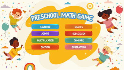 Emulate iPhone app Kids Math Games 2nd-4th grade using MyAndroid