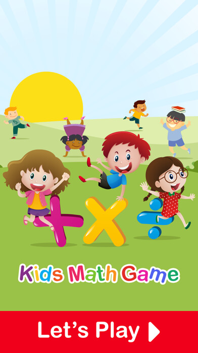 Emulate iPhone app Kids Math Game - Test Your Maths Skills using MyAndroid