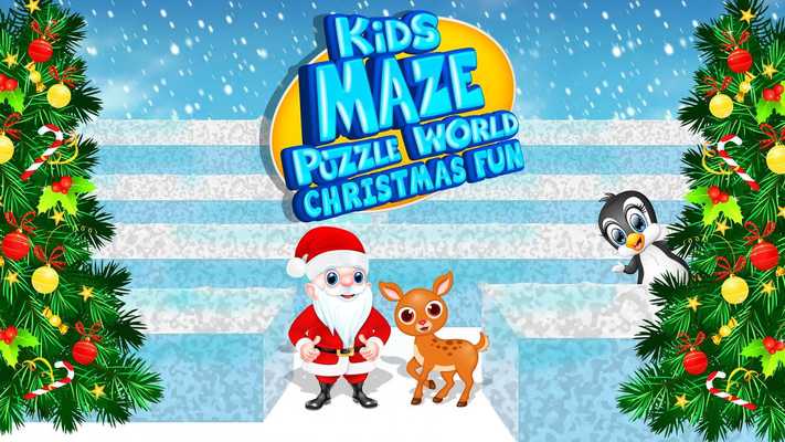 Emulate Android APK Kids Maze : Educational Puzzle Christmas