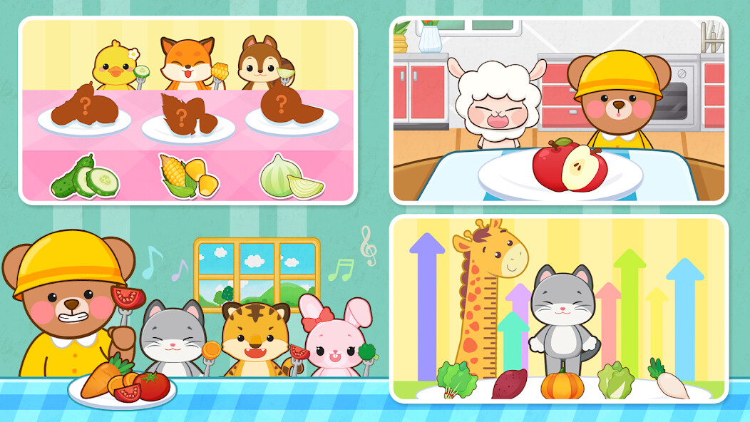 Run android online APK Kids Meal Play - Eating habits, table manners from MyAndroid or emulate Kids Meal Play - Eating habits, table manners using MyAndroid