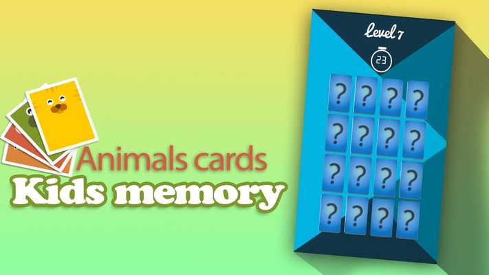 Emulate Android APK Kids memory: Animals cards