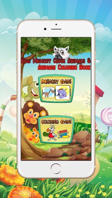 Emulate iPhone app Kids Memory Game Animals & Animal Color Book Kids using MyAndroid Emulate iPhone app Kids Memory Game Animals & Animal Color Book Kids using MyAndroid