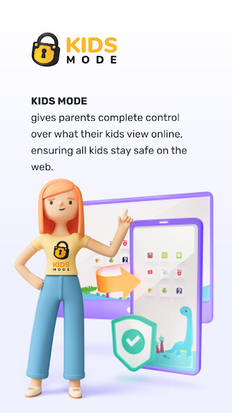 Emulate Android APK Kids mode