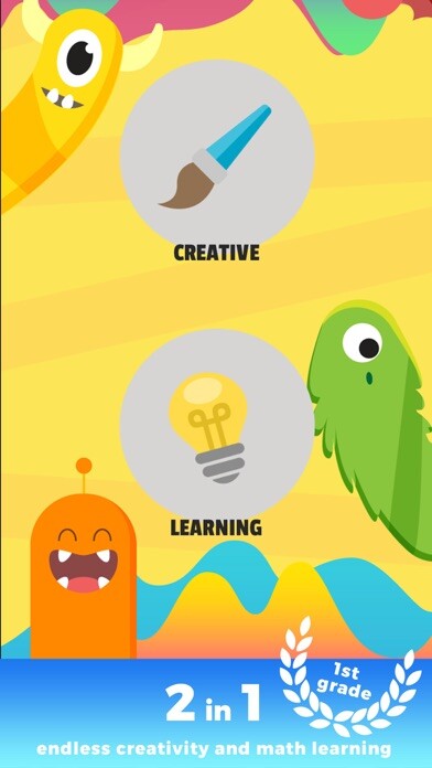 Emulate iPhone app Kids Monster Creator - early math calculations using voice recording and make funny monster images using MyAndroid Emulate iPhone app Kids Monster Creator - early math calculations using voice recording and make funny monster images using MyAndroid