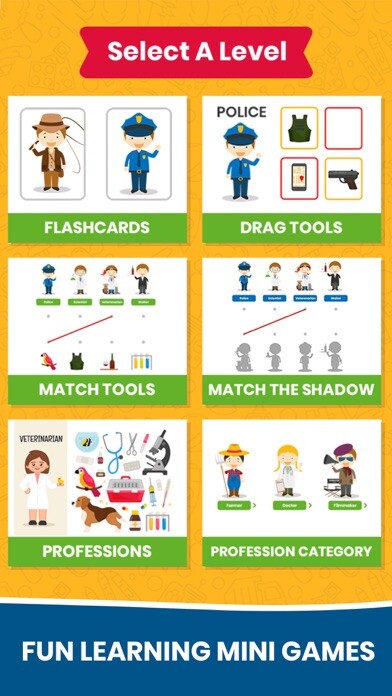 Emulate iPhone app Kids Occupations & Professions using MyAndroid Emulate iPhone app Kids Occupations & Professions using MyAndroid