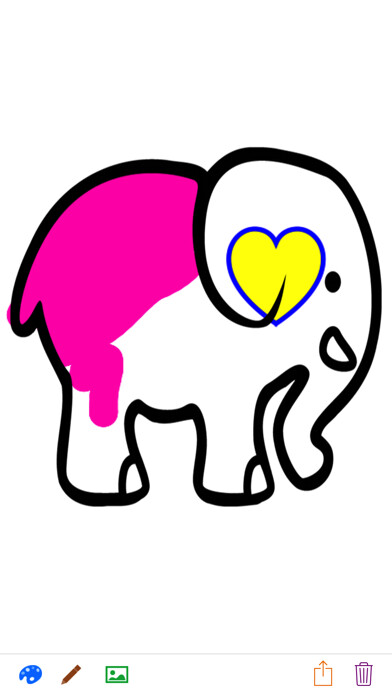 Emulate iPhone app Kids Paint Book using MyAndroid Emulate iPhone app Kids Paint Book using MyAndroid