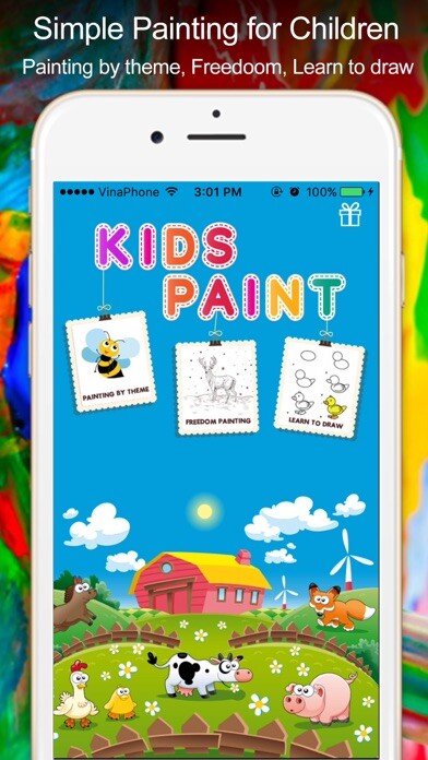 Emulate iPhone app Kids Painting and Colouring using MyAndroid Emulate iPhone app Kids Painting and Colouring using MyAndroid