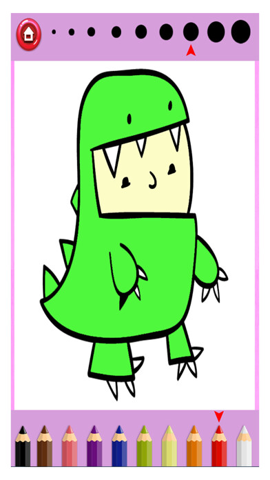 Emulate iPhone app Kids Pets Coloring Book - Finger Paint Learn Game using MyAndroid