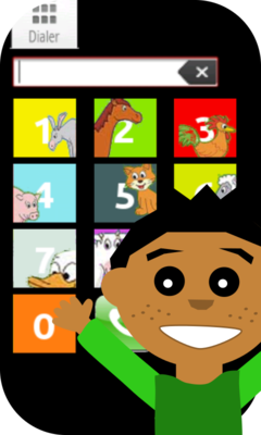 Emulate Android APK Kids Phone Animals