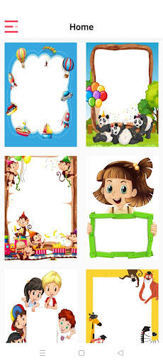 Run android online APK Kids Photo Frames Maker from MyAndroid or emulate Kids Photo Frames Maker using MyAndroid