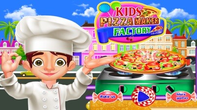 Emulate iPhone app Kids Pizza Maker Factory using MyAndroid Emulate iPhone app Kids Pizza Maker Factory using MyAndroid