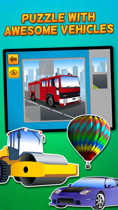 Emulate iPhone app Kids & Play Cars, Trucks, Emergency & Construction Vehicles Puzzles – Free using MyAndroid Emulate iPhone app Kids & Play Cars, Trucks, Emergency & Construction Vehicles Puzzles – Free using MyAndroid