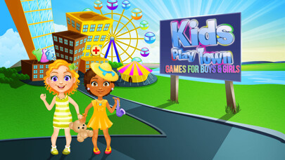 Emulate iPhone app Kids Play Town - Games for Boys & Girls using MyAndroid