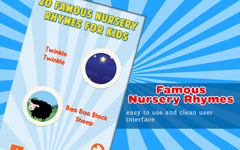 Run android online APK Kids Poems-Famous Nursery from MyAndroid or emulate Kids Poems-Famous Nursery using MyAndroid