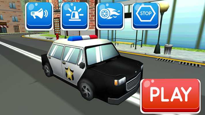 Emulate Android APK Kids police car