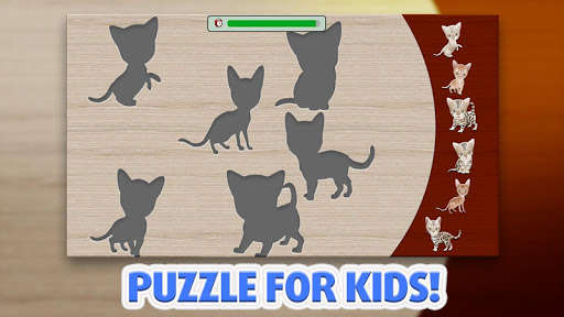 Run android online APK Kids Puzzle - Cats from MyAndroid or emulate Kids Puzzle - Cats using MyAndroid