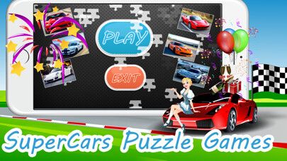Emulate iPhone app Kids Puzzle Games for Toddlers : Supercars vs Sports Cars using MyAndroid