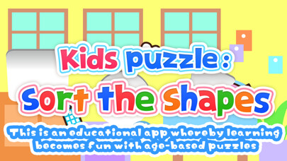 Emulate iPhone app Kids Puzzle:Sort The Shapes 2+ using MyAndroid