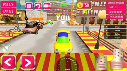 Emulate iPhone app Kids Rally Cars 3D using MyAndroid Emulate iPhone app Kids Rally Cars 3D using MyAndroid