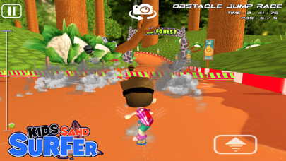 Emulate iPhone app Kids Sand Surfer - 3D Kids Sand Surfer For Kids using MyAndroid