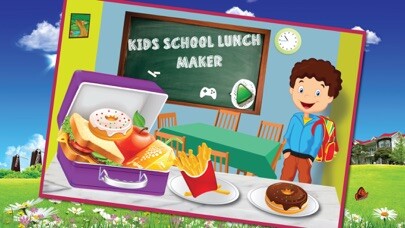 Emulate iPhone app Kids school lunch maker – A school food & lunch box cooking game for girls using MyAndroid Emulate iPhone app Kids school lunch maker – A school food & lunch box cooking game for girls using MyAndroid