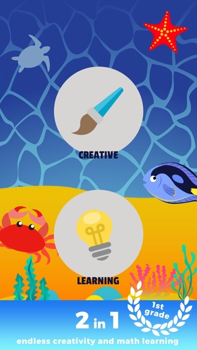 Emulate iPhone app Kids Sea Life Creator - early math calculations using voice recording and make funny images using MyAndroid Emulate iPhone app Kids Sea Life Creator - early math calculations using voice recording and make funny images using MyAndroid