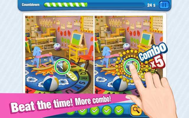 Emulate Android APK Kids Spot Game - School Fun