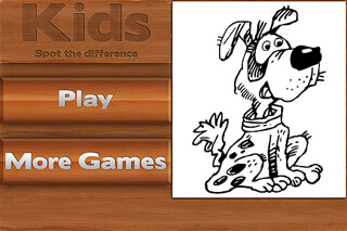 Emulate iPhone app Kids Spot the Difference using MyAndroid