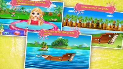 Emulate iPhone app Kids Swimming Pool Park Kids Games using MyAndroid