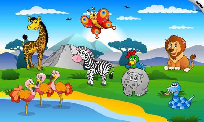 Emulate Android APK Kids  Toddler Puzzle: Animals