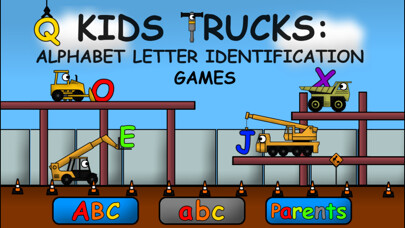 Emulate iPhone app Kids Trucks: Alphabet Letter Identification Games using MyAndroid