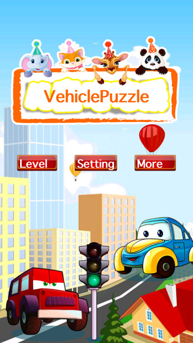Emulate iPhone app KidsVehiclePuzzle using MyAndroid Emulate iPhone app KidsVehiclePuzzle using MyAndroid